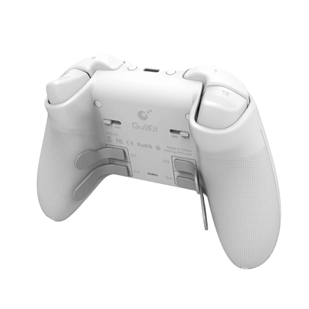 จอยเกมไร้สาย GuliKit Pro Controller NS39 KK3 MAX Retro Series สีขาว _2